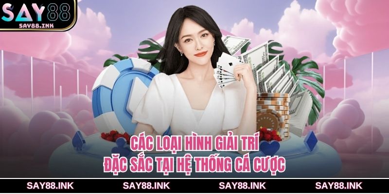 Các loại hình giải trí đặc sắc tại hệ thống cá cược